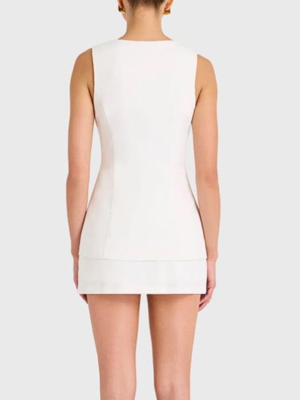 AMANDA UPRICHARD Women's Kya Romper Size XS In Ivory - Picture 3 of 8